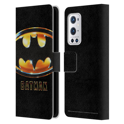 Batman (1989) Key Art Poster Leather Book Wallet Case Cover For OnePlus 9 Pro