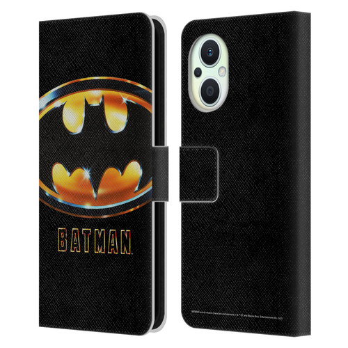 Batman (1989) Key Art Poster Leather Book Wallet Case Cover For OPPO Reno8 Lite