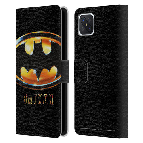 Batman (1989) Key Art Poster Leather Book Wallet Case Cover For OPPO Reno4 Z 5G