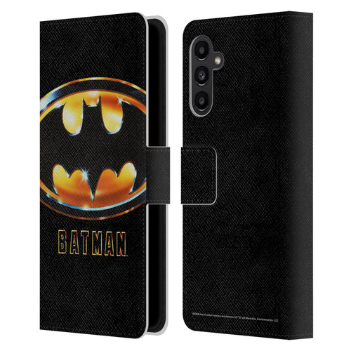 Batman (1989) Key Art Poster Leather Book Wallet Case Cover For Samsung Galaxy A13 5G (2021)
