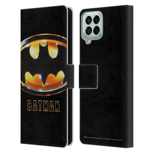 Batman (1989) Key Art Poster Leather Book Wallet Case Cover For Samsung Galaxy M53 (2022)