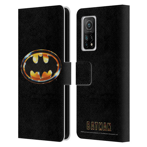 Batman (1989) Key Art Logo Leather Book Wallet Case Cover For Xiaomi Mi 10T 5G