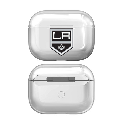 NHL Team Logo 1 Los Angeles Kings Clear Hard Crystal Cover Case for Apple AirPods Pro Charging Case