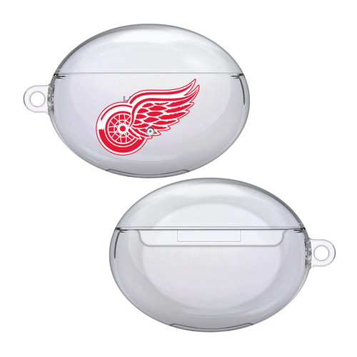 NHL Team Logo 1 Detroit Red Wings Clear Hard Crystal Cover Case for Huawei Freebuds 4