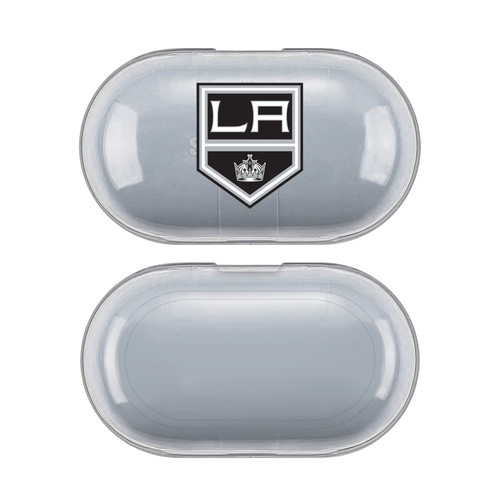 NHL Team Logo 1 Los Angeles Kings Clear Hard Crystal Cover Case for Samsung Galaxy Buds / Buds Plus