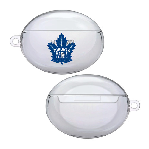NHL Team Logo Toronto Maple Leafs Clear Hard Crystal Cover Case for Huawei Freebuds 4