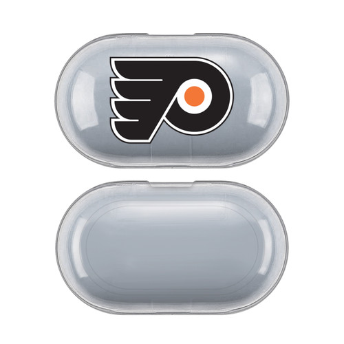 NHL Team Logo Philadelphia Flyers Clear Hard Crystal Cover Case for Samsung Galaxy Buds / Buds Plus