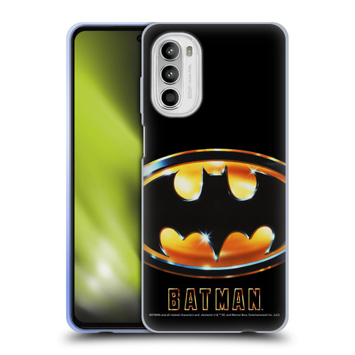 Batman (1989) Key Art Poster Soft Gel Case for Motorola Moto G52