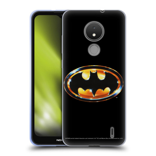 Batman (1989) Key Art Logo Soft Gel Case for Nokia C21