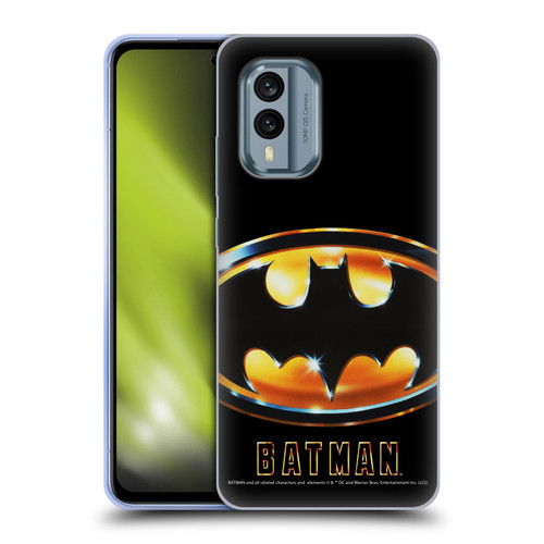 Batman (1989) Key Art Poster Soft Gel Case for Nokia X30