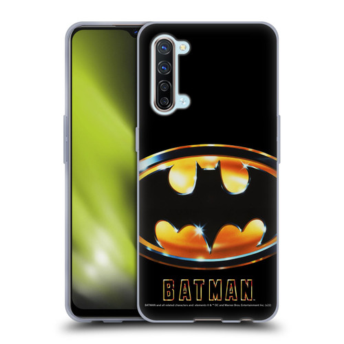 Batman (1989) Key Art Poster Soft Gel Case for OPPO Find X2 Lite 5G