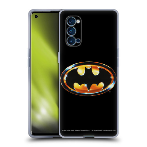 Batman (1989) Key Art Logo Soft Gel Case for OPPO Reno 4 Pro 5G