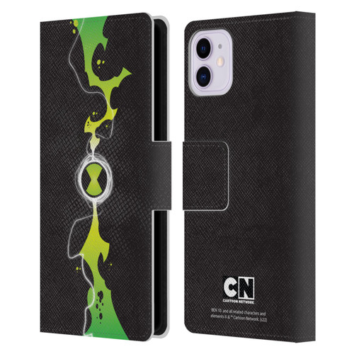 Ben 10: Omniverse Graphics Omnitrix Leather Book Wallet Case Cover For Apple iPhone 11
