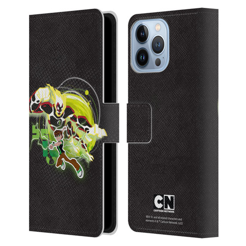 Ben 10: Omniverse Graphics Heatblast Leather Book Wallet Case Cover For Apple iPhone 13 Pro Max