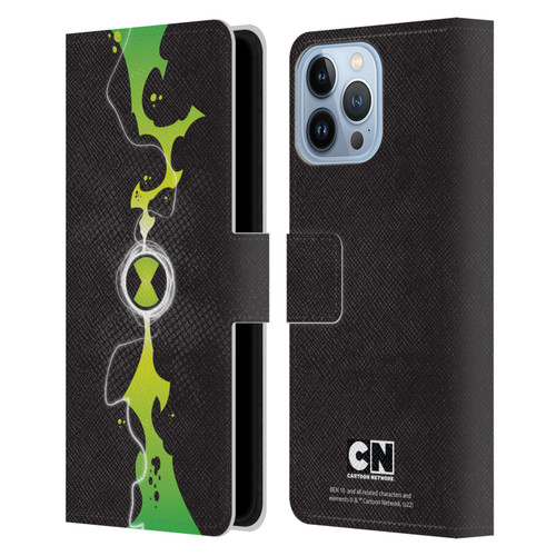 Ben 10: Omniverse Graphics Omnitrix Leather Book Wallet Case Cover For Apple iPhone 13 Pro Max