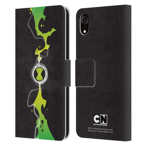 Ben 10: Omniverse Graphics Omnitrix Leather Book Wallet Case Cover For Apple iPhone XR