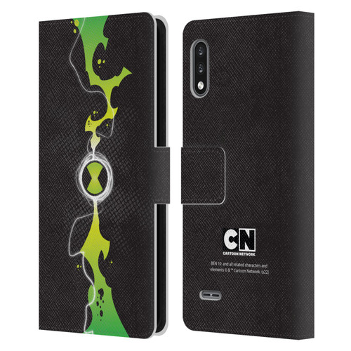 Ben 10: Omniverse Graphics Omnitrix Leather Book Wallet Case Cover For LG K22
