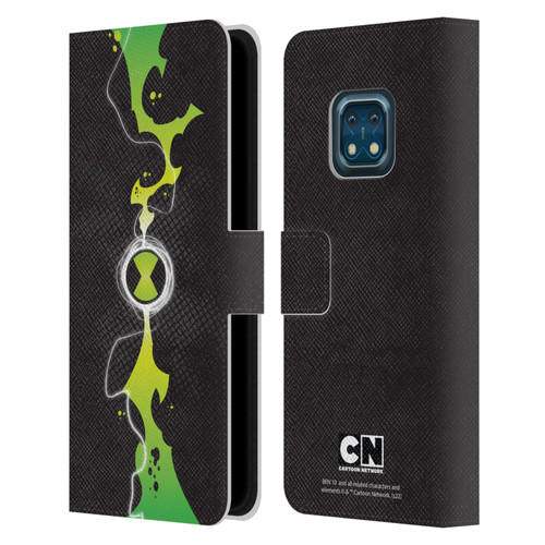 Ben 10: Omniverse Graphics Omnitrix Leather Book Wallet Case Cover For Nokia XR20