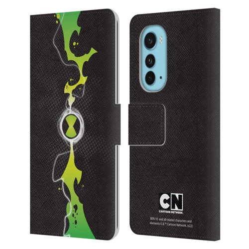 Ben 10: Omniverse Graphics Omnitrix Leather Book Wallet Case Cover For Motorola Edge (2022)