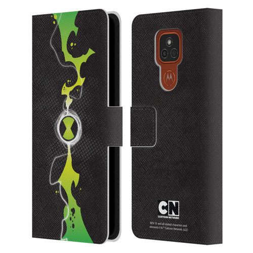 Ben 10: Omniverse Graphics Omnitrix Leather Book Wallet Case Cover For Motorola Moto E7 Plus