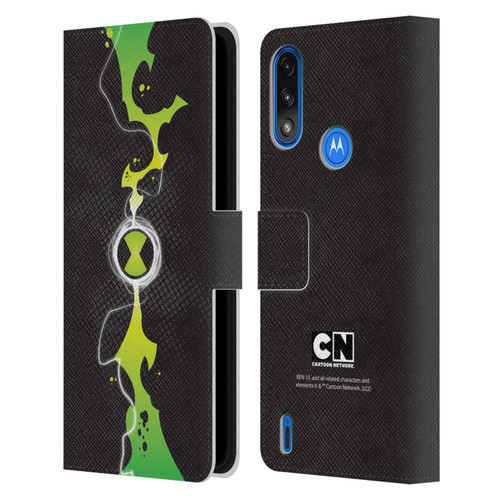 Ben 10: Omniverse Graphics Omnitrix Leather Book Wallet Case Cover For Motorola Moto E7 Power / Moto E7i Power