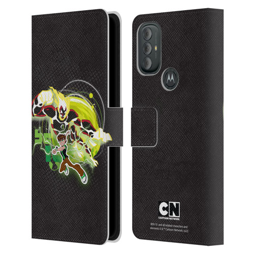 Ben 10: Omniverse Graphics Heatblast Leather Book Wallet Case Cover For Motorola Moto G10 / Moto G20 / Moto G30