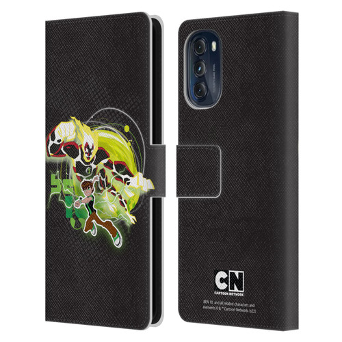 Ben 10: Omniverse Graphics Heatblast Leather Book Wallet Case Cover For Motorola Moto G (2022)