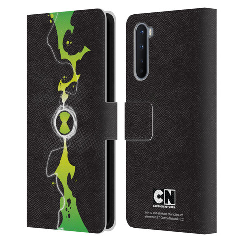 Ben 10: Omniverse Graphics Omnitrix Leather Book Wallet Case Cover For OnePlus Nord 5G
