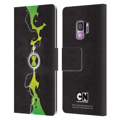 Ben 10: Omniverse Graphics Omnitrix Leather Book Wallet Case Cover For Samsung Galaxy S9