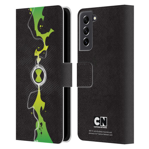 Ben 10: Omniverse Graphics Omnitrix Leather Book Wallet Case Cover For Samsung Galaxy S21 FE 5G