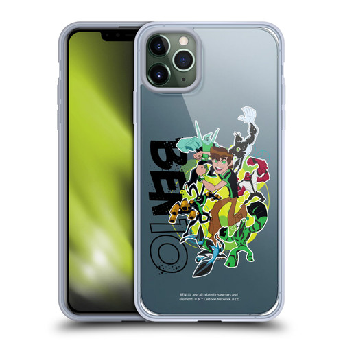 Ben 10: Omniverse Graphics Character Art Soft Gel Case for Apple iPhone 11 Pro Max