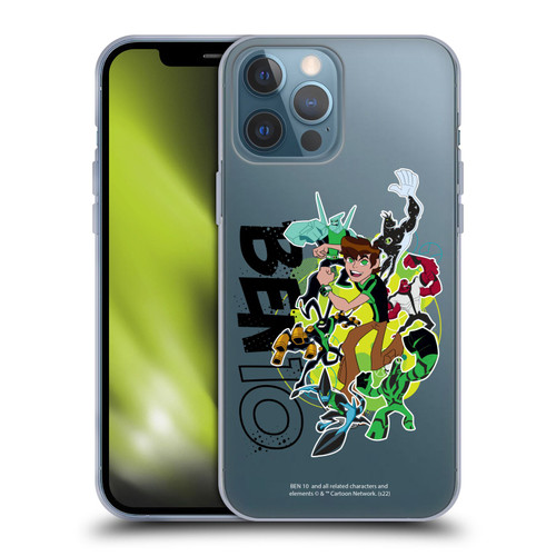 Ben 10: Omniverse Graphics Character Art Soft Gel Case for Apple iPhone 13 Pro Max