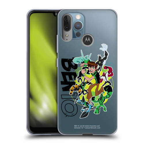 Ben 10: Omniverse Graphics Character Art Soft Gel Case for Motorola Moto E6 Plus