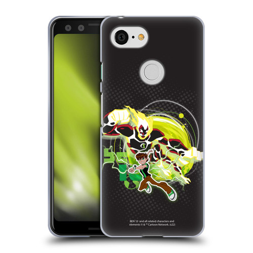Ben 10: Omniverse Graphics Heatblast Soft Gel Case for Google Pixel 3