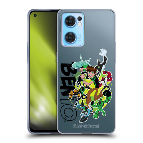 Ben 10: Omniverse Graphics Character Art Soft Gel Case for OPPO Reno7 5G / Find X5 Lite
