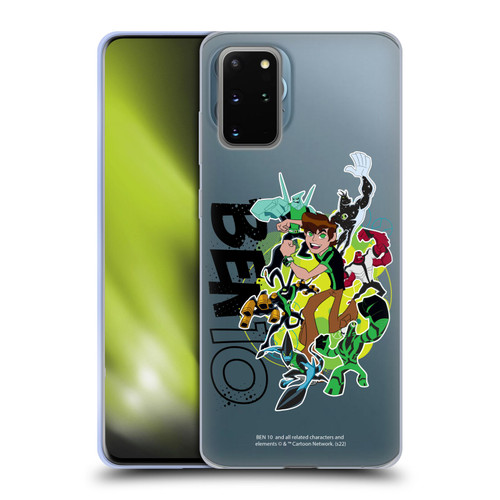 Ben 10: Omniverse Graphics Character Art Soft Gel Case for Samsung Galaxy S20+ / S20+ 5G