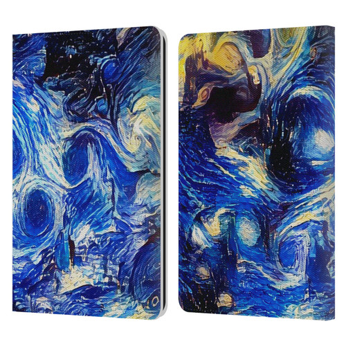 Cosmo18 Jupiter Fantasy Starry Leather Book Wallet Case Cover For Amazon Kindle Paperwhite 1 / 2 / 3