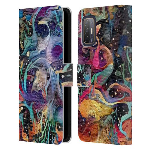 Cosmo18 Jupiter Fantasy Decorative Leather Book Wallet Case Cover For HTC Desire 21 Pro 5G