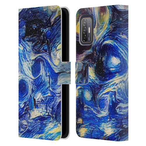 Cosmo18 Jupiter Fantasy Starry Leather Book Wallet Case Cover For HTC Desire 21 Pro 5G