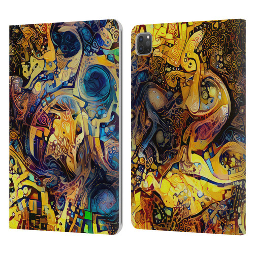 Cosmo18 Jupiter Fantasy Divine Leather Book Wallet Case Cover For Apple iPad Pro 11 2020 / 2021 / 2022