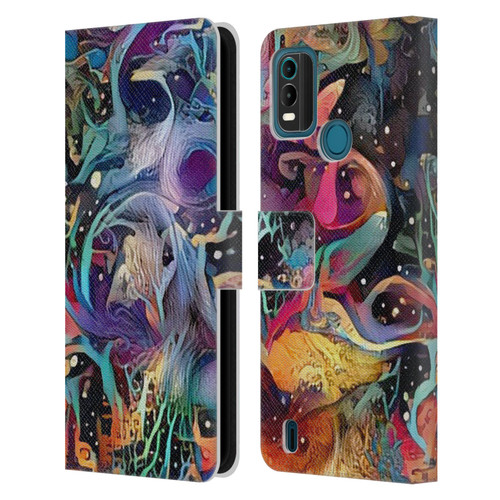 Cosmo18 Jupiter Fantasy Decorative Leather Book Wallet Case Cover For Nokia G11 Plus