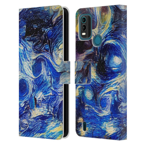 Cosmo18 Jupiter Fantasy Starry Leather Book Wallet Case Cover For Nokia G11 Plus