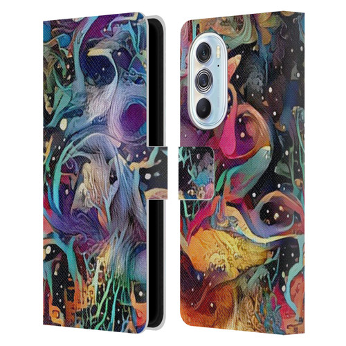 Cosmo18 Jupiter Fantasy Decorative Leather Book Wallet Case Cover For Motorola Edge X30