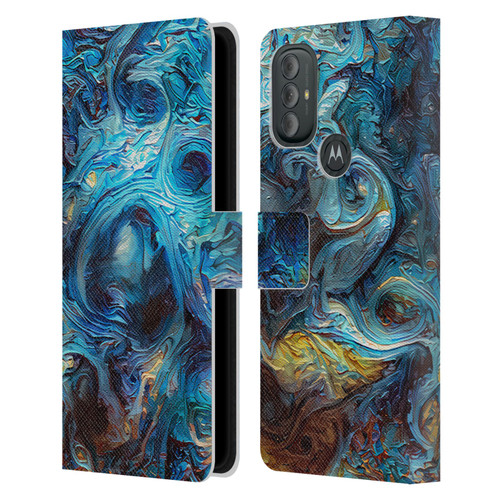 Cosmo18 Jupiter Fantasy Blue Leather Book Wallet Case Cover For Motorola Moto G10 / Moto G20 / Moto G30