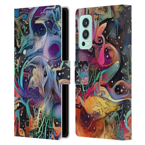 Cosmo18 Jupiter Fantasy Decorative Leather Book Wallet Case Cover For OnePlus Nord 2 5G