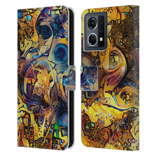 Cosmo18 Jupiter Fantasy Divine Leather Book Wallet Case Cover For OPPO Reno8 4G