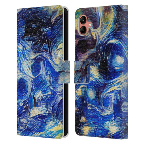 Cosmo18 Jupiter Fantasy Starry Leather Book Wallet Case Cover For Samsung Galaxy A04 (2022)