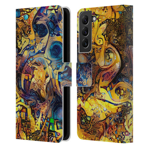 Cosmo18 Jupiter Fantasy Divine Leather Book Wallet Case Cover For Samsung Galaxy S22+ 5G