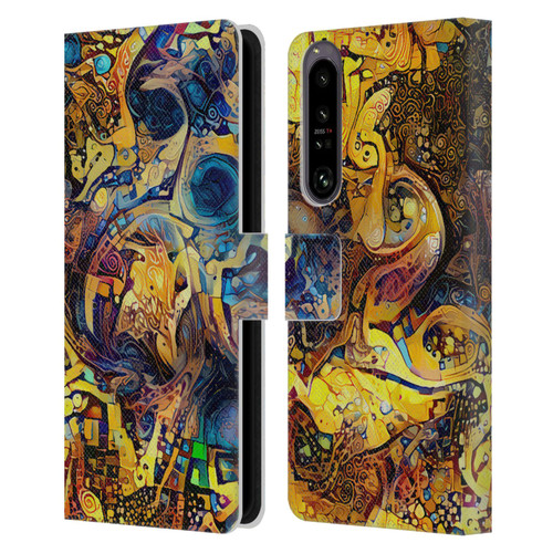 Cosmo18 Jupiter Fantasy Divine Leather Book Wallet Case Cover For Sony Xperia 1 IV