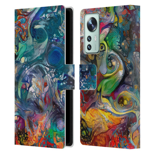 Cosmo18 Jupiter Fantasy Bloom Leather Book Wallet Case Cover For Xiaomi 12
